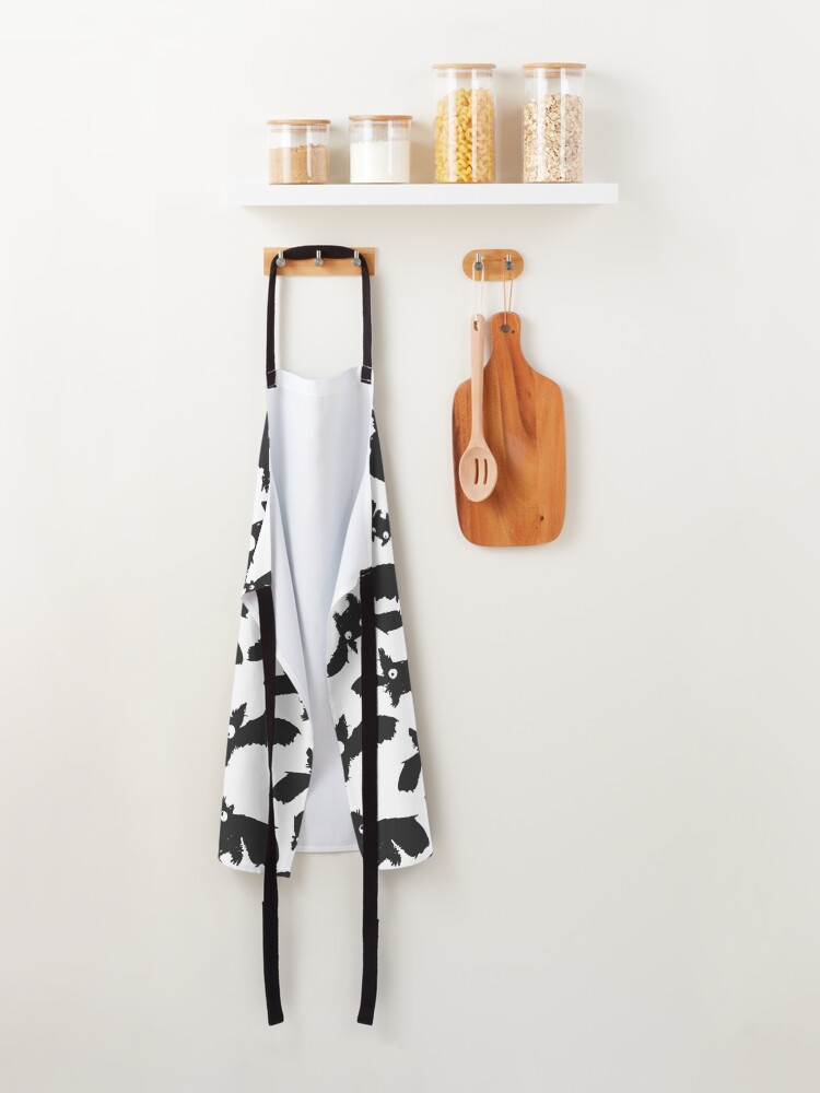 Alternate view of Bats pattern Apron