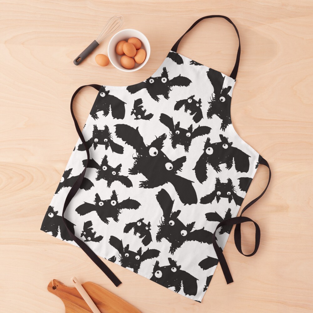 Bats pattern Apron