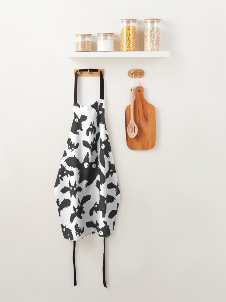 Alternate view of Bats pattern Apron