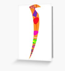 Claymore Orange Greeting Card