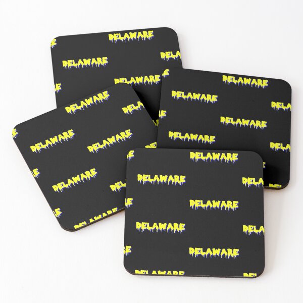 Item preview, Delaware drip sticker designed and sold by gamedayfitsforu.