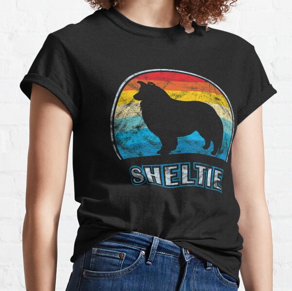 Sheltie Vintage Design Dog Classic T-Shirt