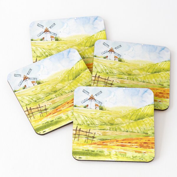 Item preview, Watercolor Landscape designed and sold by Vector Scout Lab.