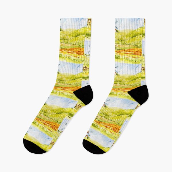 Item preview, Watercolor Landscape designed and sold by Vector Scout Lab.