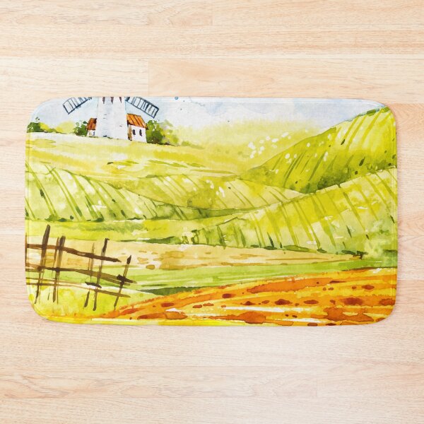 Item preview, Watercolor Landscape designed and sold by Vector Scout Lab.