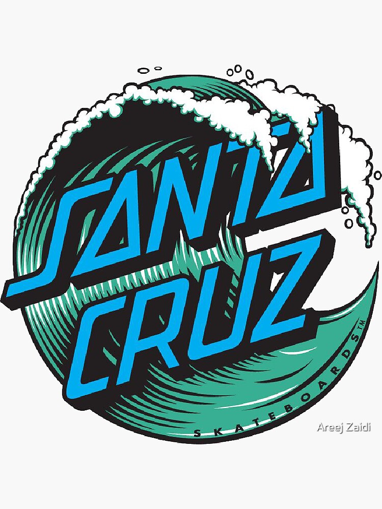 Santa Cruz Blue Wave Logo by areejzaidi