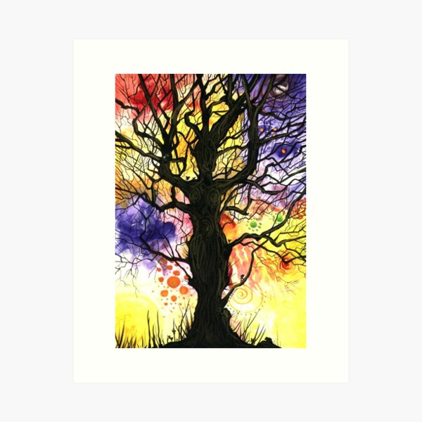 Tree of Life Series - Cosmic Art Print