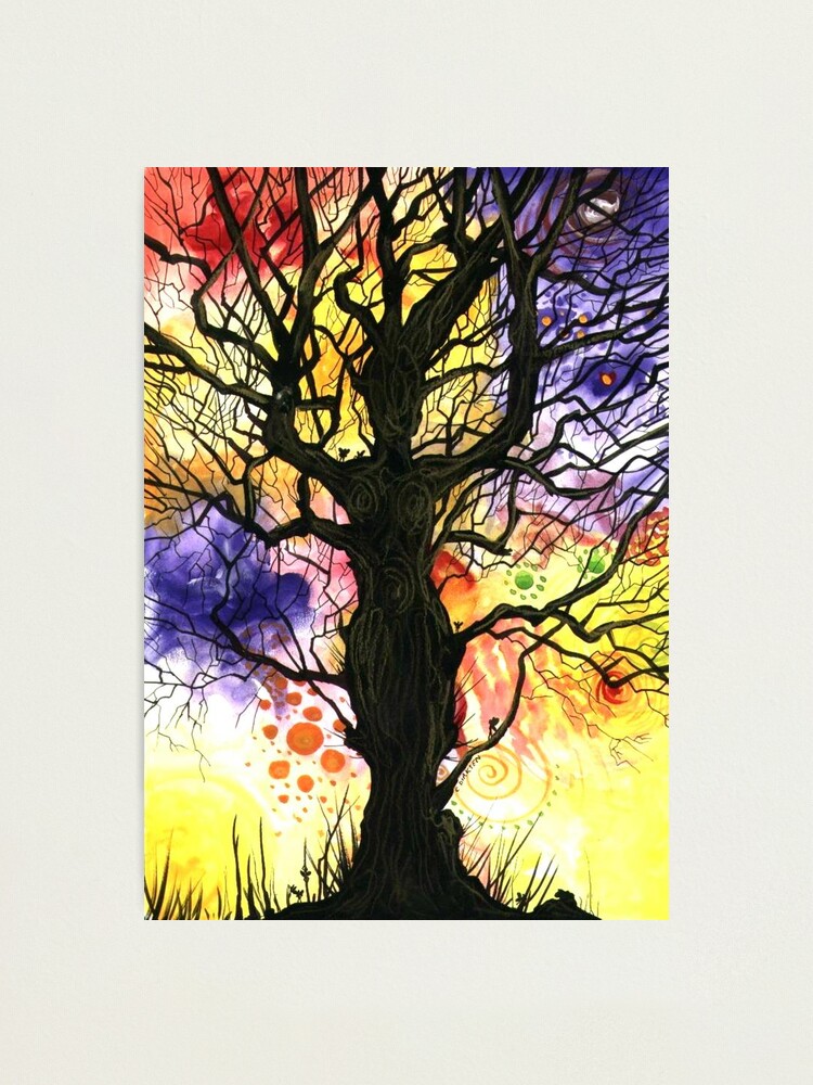 Alternate view of Tree of Life Series - 'Cosmic' Photographic Print