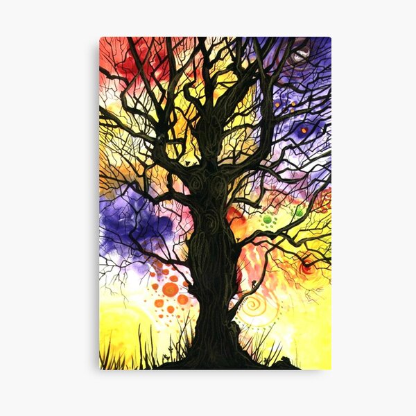 Tree of Life Series - Cosmic Canvas Print