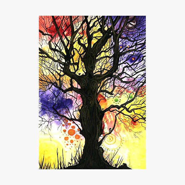 Tree of Life Series - Cosmic Photographic Print