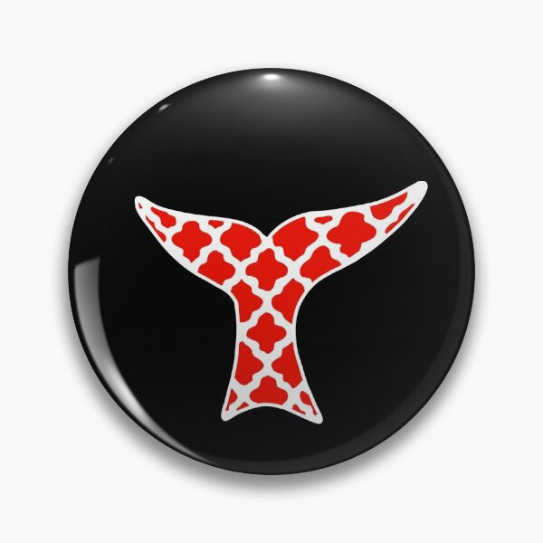 Item preview, Whale tail artistic design (Coral) designed and sold by Animaldesigns24.