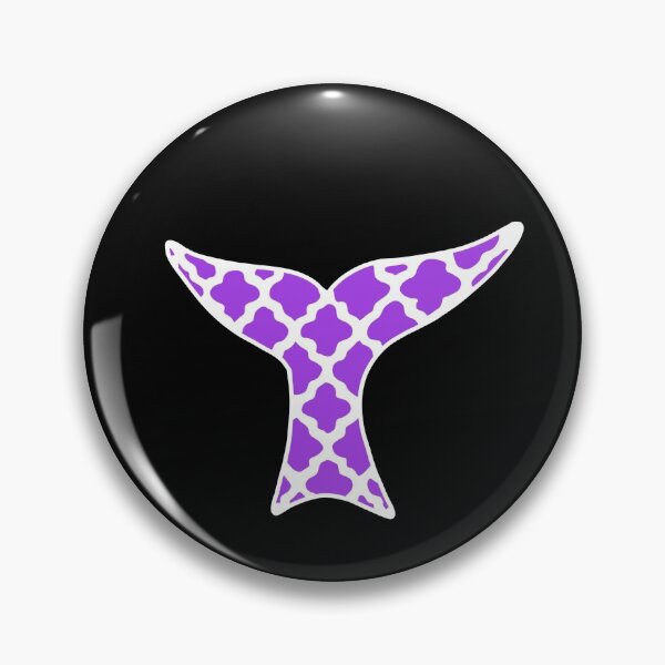 Item preview, Whale tail artistic design (PURPLE) designed and sold by Animaldesigns24.