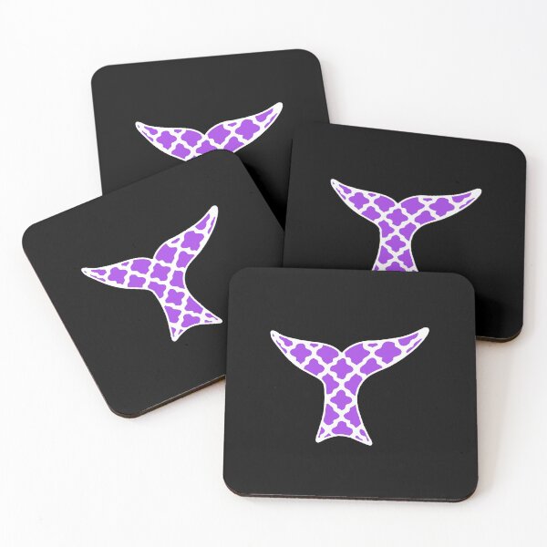 Item preview, Whale tail artistic design (PURPLE) designed and sold by Animaldesigns24.
