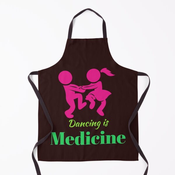 Aperçu de l'œuvre comme danser c'est la médecine créée et vendue par doctors-apparel.