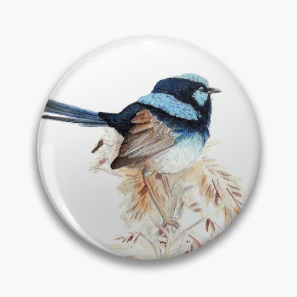 Item preview, Superb Blue Wren designed and sold by Meaghan Roberts.