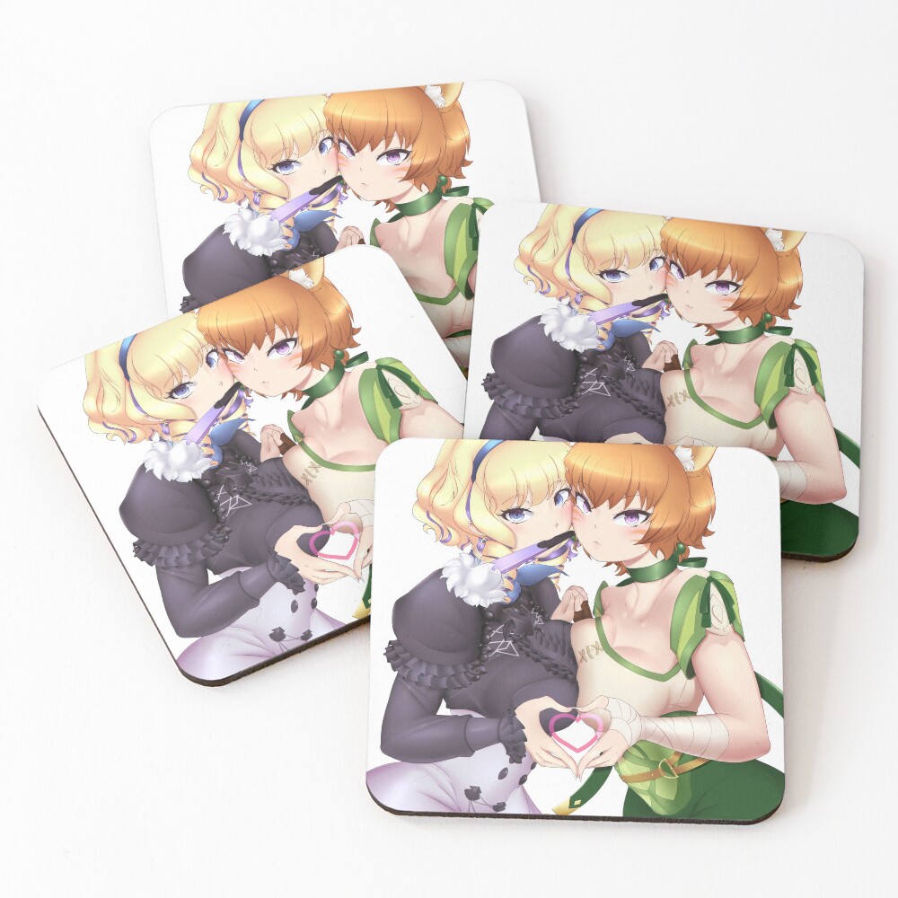 Item preview, Coasters (Set of 4) designed and sold by RakDoesArt.