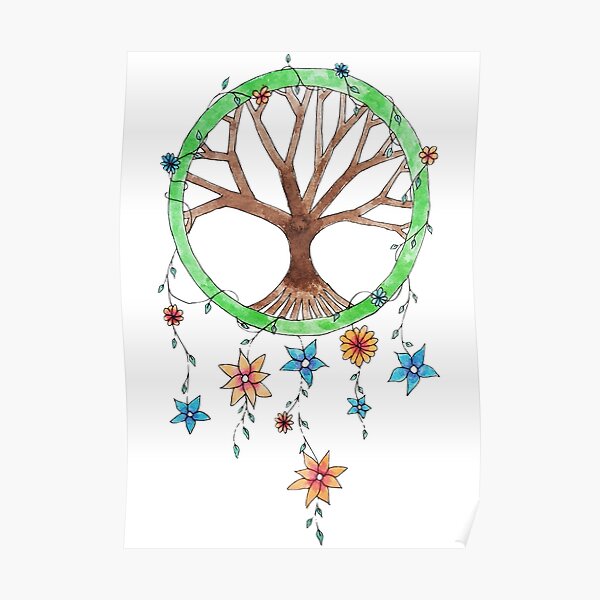 plant dream catcher Poster