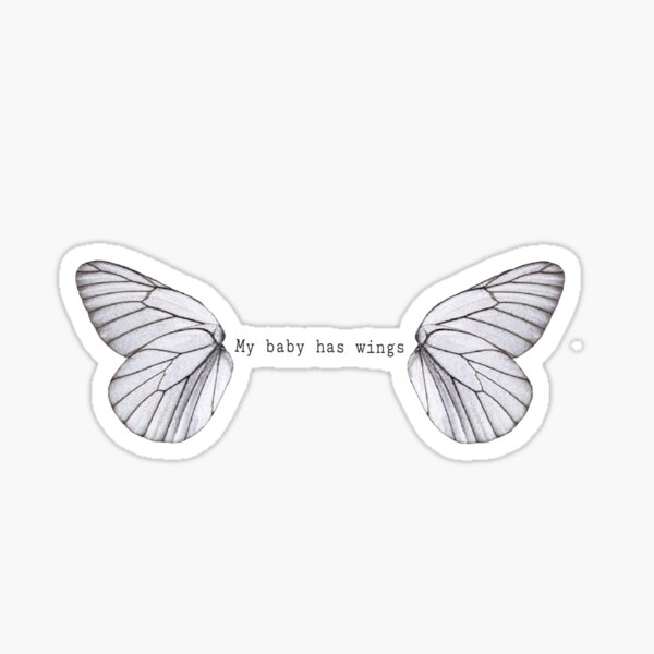 Item preview, My baby has wings designed and sold by Aurora Design.
