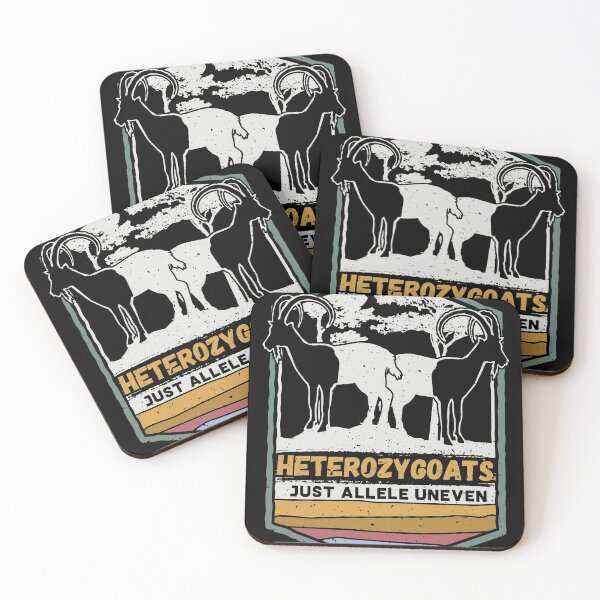 Item preview, Funny Genetics gift | Heterozygoats Just Allele Uneven desig design designed and sold by Lisbob.