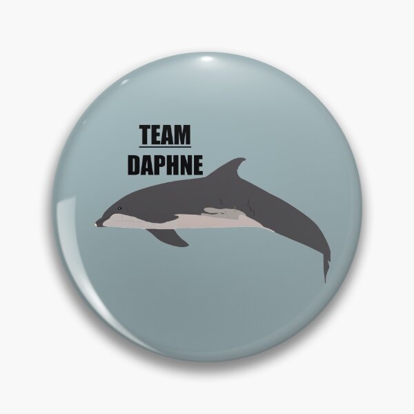 Item preview, “Team Daphne” the bottlenose dolphin designed and sold by Animaldesigns24.