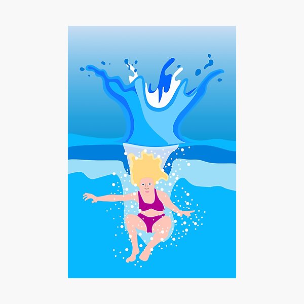 Big Splash Photographic Print