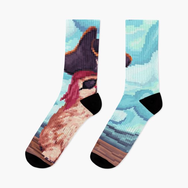 Item preview, Pixelated Captain of the Cat Pirate designed and sold by HopeDetour.