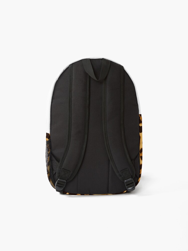 Alternate view of Leopard by My Eternal Symphony x AussiEmoji™ Backpack