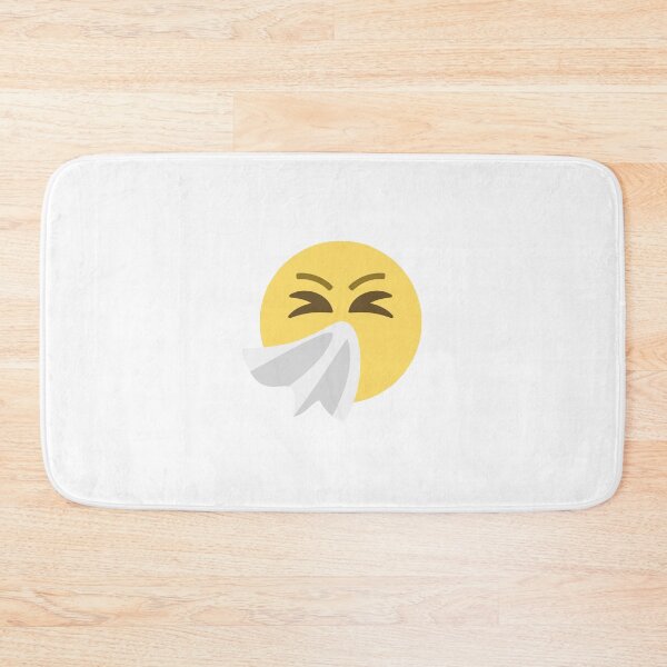 Item preview, Sneezing Emoji designed and sold by ScrappyDesigns.