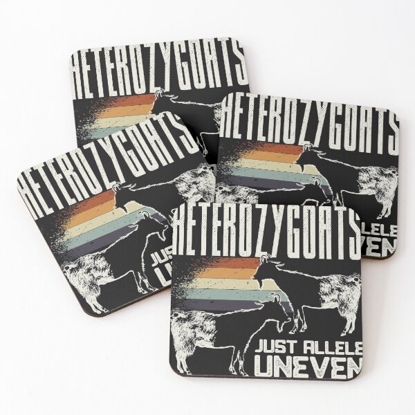 Item preview, Funny Genetics gift | Heterozygoats Just Allele Uneven desig design designed and sold by Lisbob.