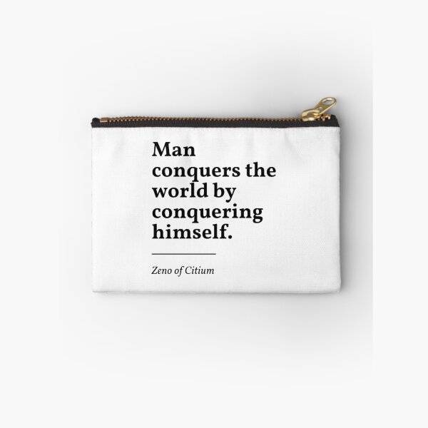 Item preview, Zeno of Citium conquers all selves designed and sold by nobuttonsco.