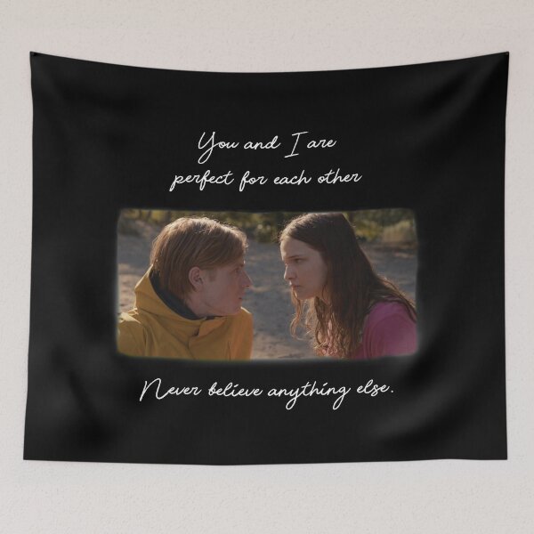 Item preview, You and I are perfect for each other. Never believe anything else | Martha & Jonas | Dark designed and sold by RocketPunchSC.