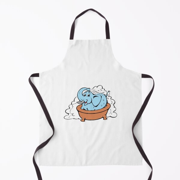 Item preview, Elephant washing art designed and sold by greengoodnich.