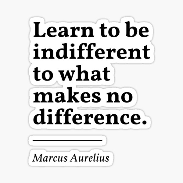 Item preview, Marcus Aurelius was indifferent to you designed and sold by nobuttonsco.