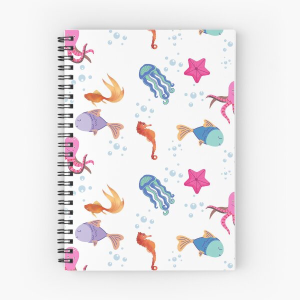 Item preview, Cool Patterns designe of diferente types of ocean animals, like fish, octopus, Seahorse and jellyfish designed and sold by Gianvivi.