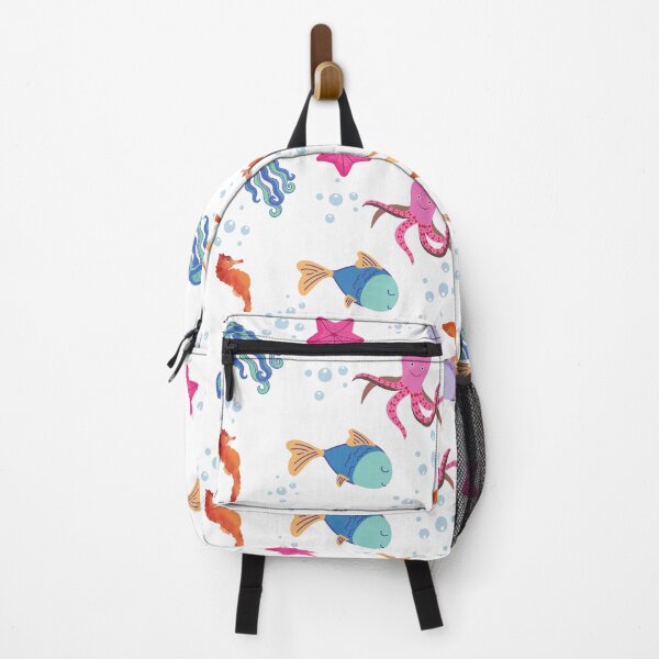 Item preview, Cool Patterns designe of diferente types of ocean animals, like fish, octopus, Seahorse and jellyfish designed and sold by Gianvivi.