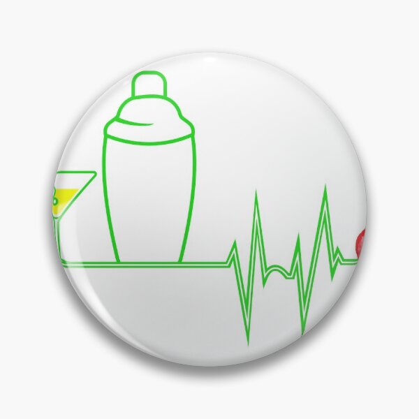 Item preview, Funny EKG Heartbeat Live And Die Booze Gift Idea design designed and sold by Lisbob.