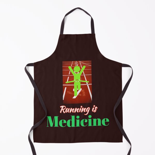 Aperçu de l'œuvre comme courir est un médicament créée et vendue par doctors-apparel.