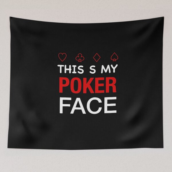 Item preview, THIS S MY POKER FACE designed and sold by AndrewPlus.