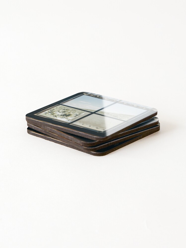 Thumbnail 4 of 5, Coasters (Set of 4), Window View designed and sold by ppolecho.