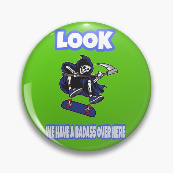 Item preview, Badass Skely designed and sold by SidTastic .