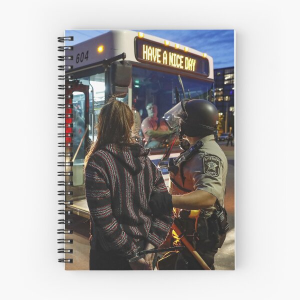 Item preview, Have a Nice Day - Protest Arrest Photo designed and sold by shitpostanon.