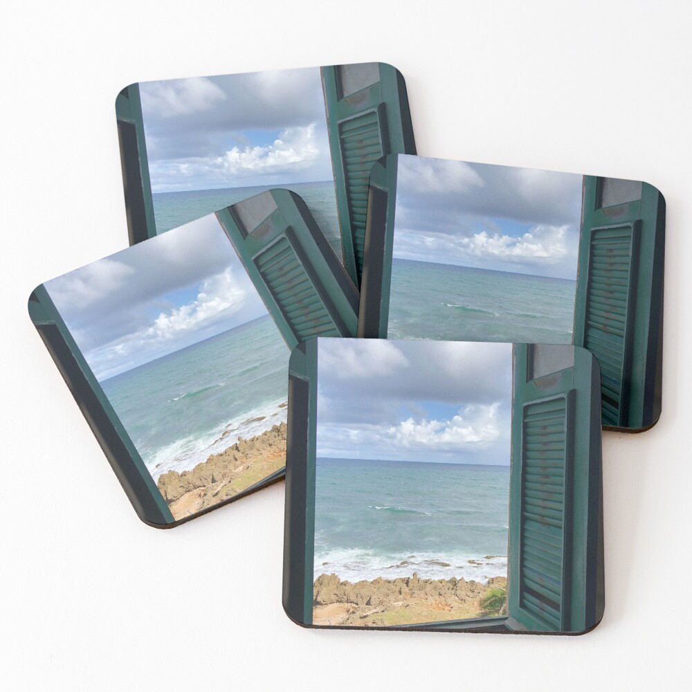 Aperçu de l'œuvre Dessous de verre (lot de 4) créée et vendue par thiscruiselife.