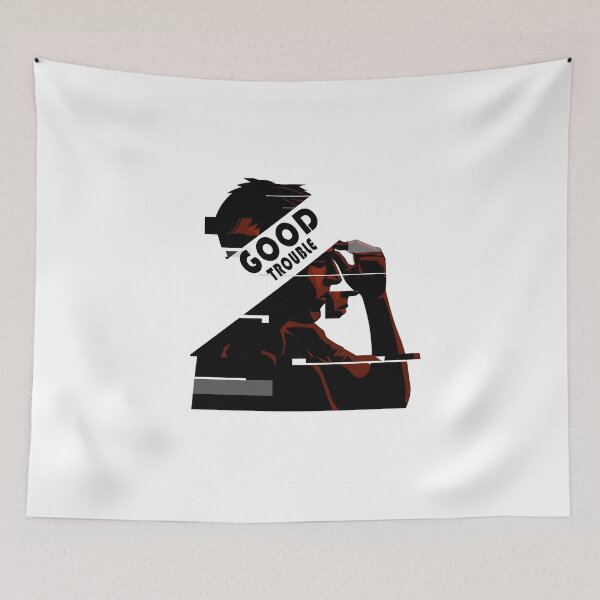 Item preview, good trouble troubled broken man  designed and sold by diab diab.