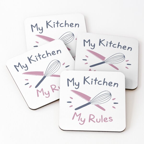 Item preview, My Kitchen My Rules designed and sold by LuckyFoxDesigns.