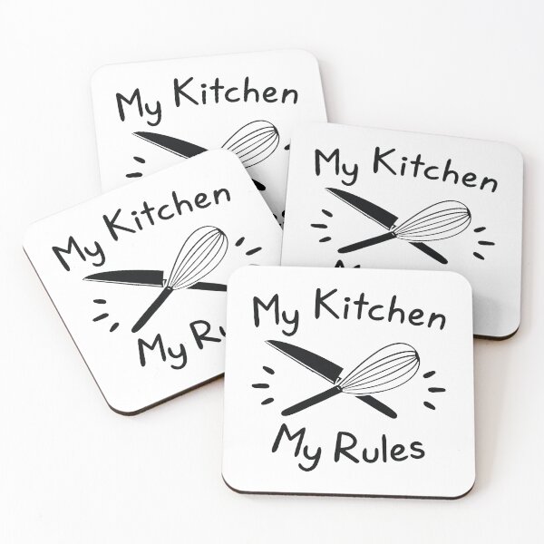 Item preview, My Kitchen My Rules designed and sold by LuckyFoxDesigns.