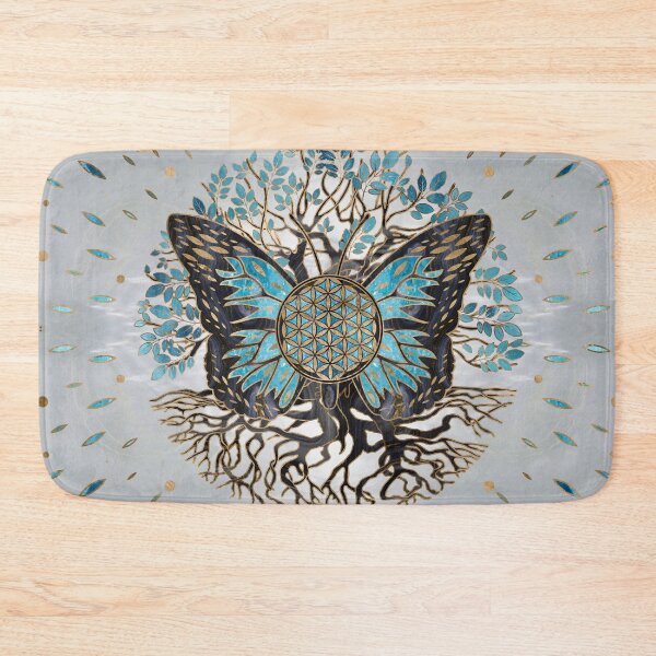 Item preview, Flower of Life - Tree of life - Butterfly designed and sold by k9printart.