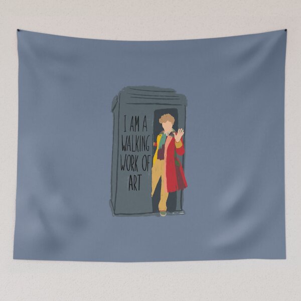 Item preview, Sixth Doctor - Walking Work Of Art designed and sold by aymzie94.