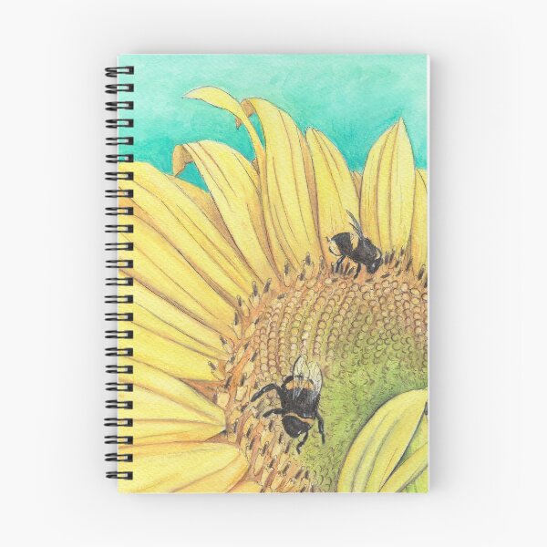 Item preview, Sunflower and Bees designed and sold by Meaghan Roberts.