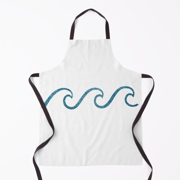 Item preview, Blue Glitter Waves designed and sold by zeynepbiy.