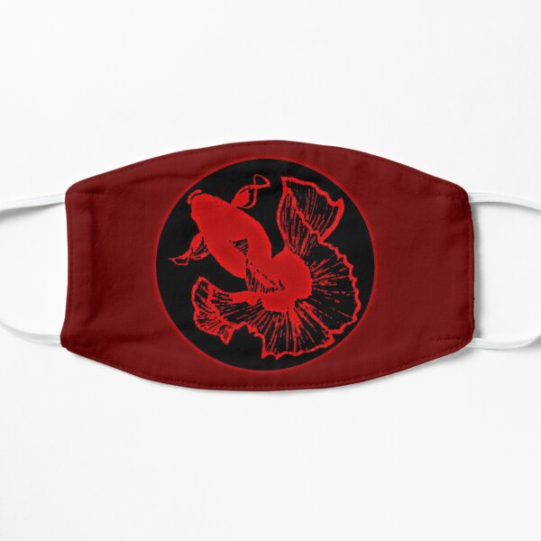 Tosakin in red Flat Mask